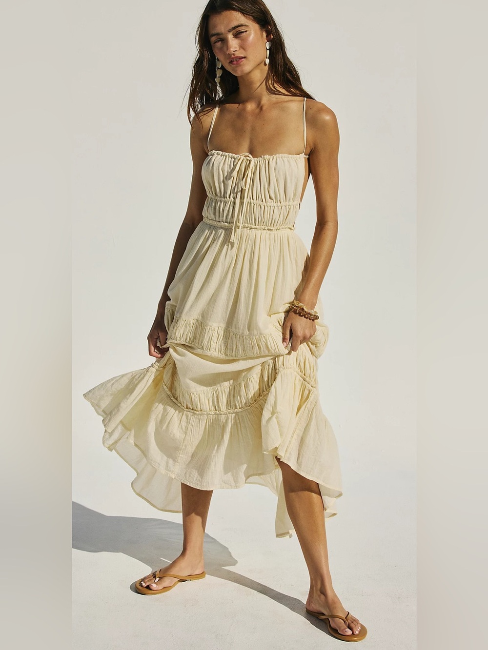 Free People Taking Sides Maxi Dress - Picture 4 of 6